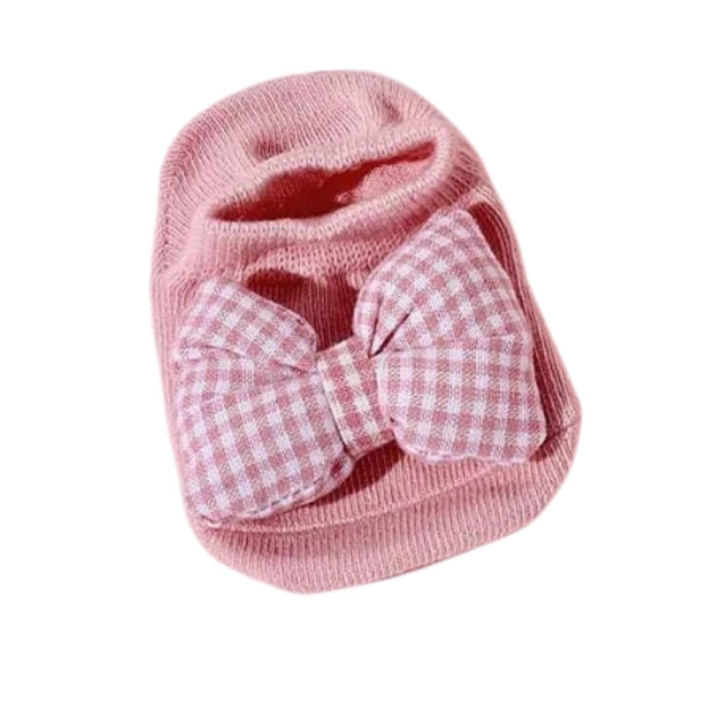 Calcetines rosados con oveja 3D o rosita que simulan