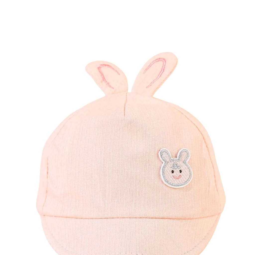 Gorra de béisbol para bebé 0- 6 meses con diseño conejito
