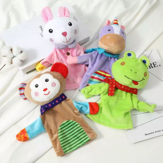 Marioneta o títere de mano para bebés y niños | Accesorios para teatro de títeres y marionetas