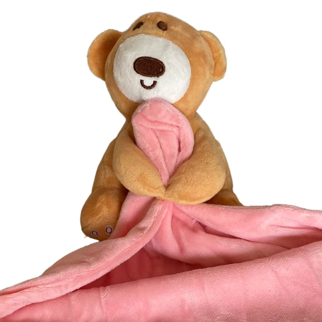 Tuto de apego para bebés con peluche oso | tuto o manta de apego